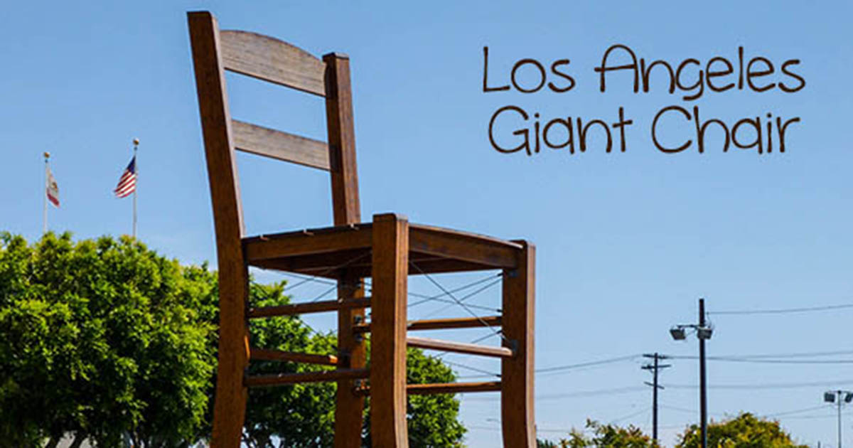 Giant's Chair, Rocking chair in Beaver, UT. The background …